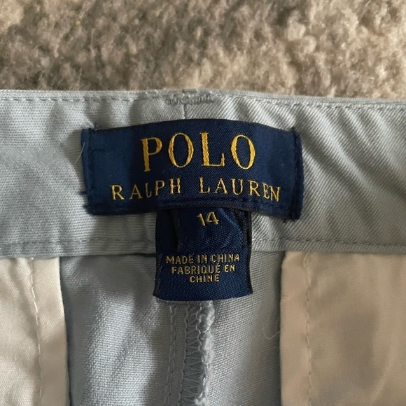 NWT Polo Ralph Lauren Women’s Blue Khaki Pants Size 14 - Picture 5 of 6